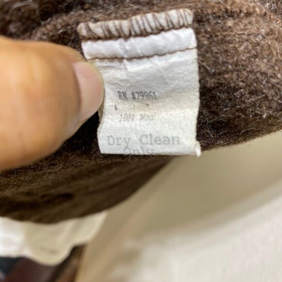 ALLEN FARM SHEEP & WOOL COMPANY Men’s Wool Vest Size Small - Picture 9 of 9